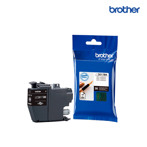 ตลับหมึกอิงค์เจ็ท Brother Original Ink Cartridge LC-3617 Black , LC3617